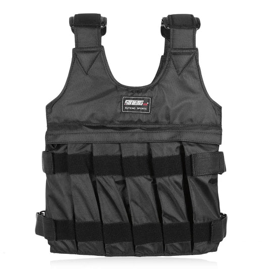Chaleco de Peso Ajustable 20/50 kg – Lastre para Entrenamiento de Boxeo, Running y Fitness Funcional